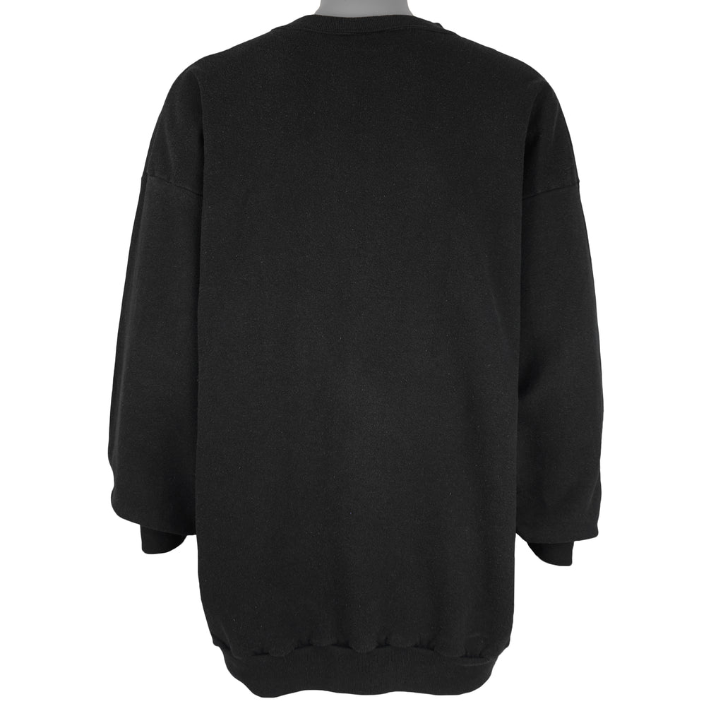 Vintage (Cotton Grove) - Halloween Cats Crew Neck Sweatshirt 1990s XX-Large Vintage Retro