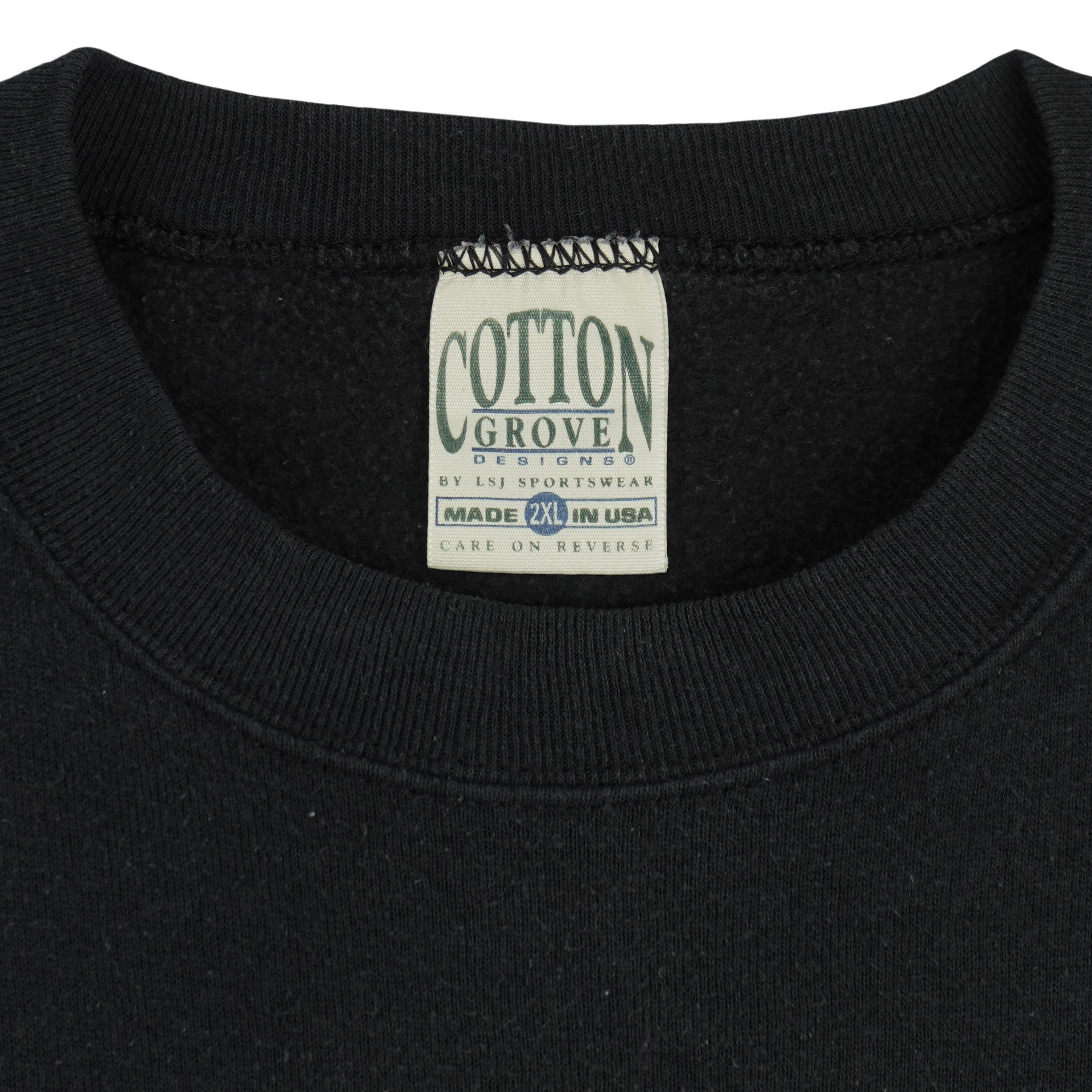 Vintage (Cotton Grove) - Halloween Cats Crew Neck Sweatshirt 1990s XX-Large Vintage Retro