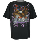 Vintage - USA Thunder Ride The Best Lightning T-Shirt 1990s Large Vintage Retro