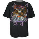 Vintage - USA Thunder Ride The Best Lightning T-Shirt 1990s Large