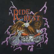 Vintage - USA Thunder Ride The Best Lightning T-Shirt 1990s Large Vintage Retro