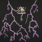 Vintage - USA Thunder Ride The Best Lightning T-Shirt 1990s Large Vintage Retro