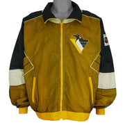NHL (Pro Pleyer) - Pittsburgh Penguins Windbreaker 1990s X-Large Vintage Retro Hockey