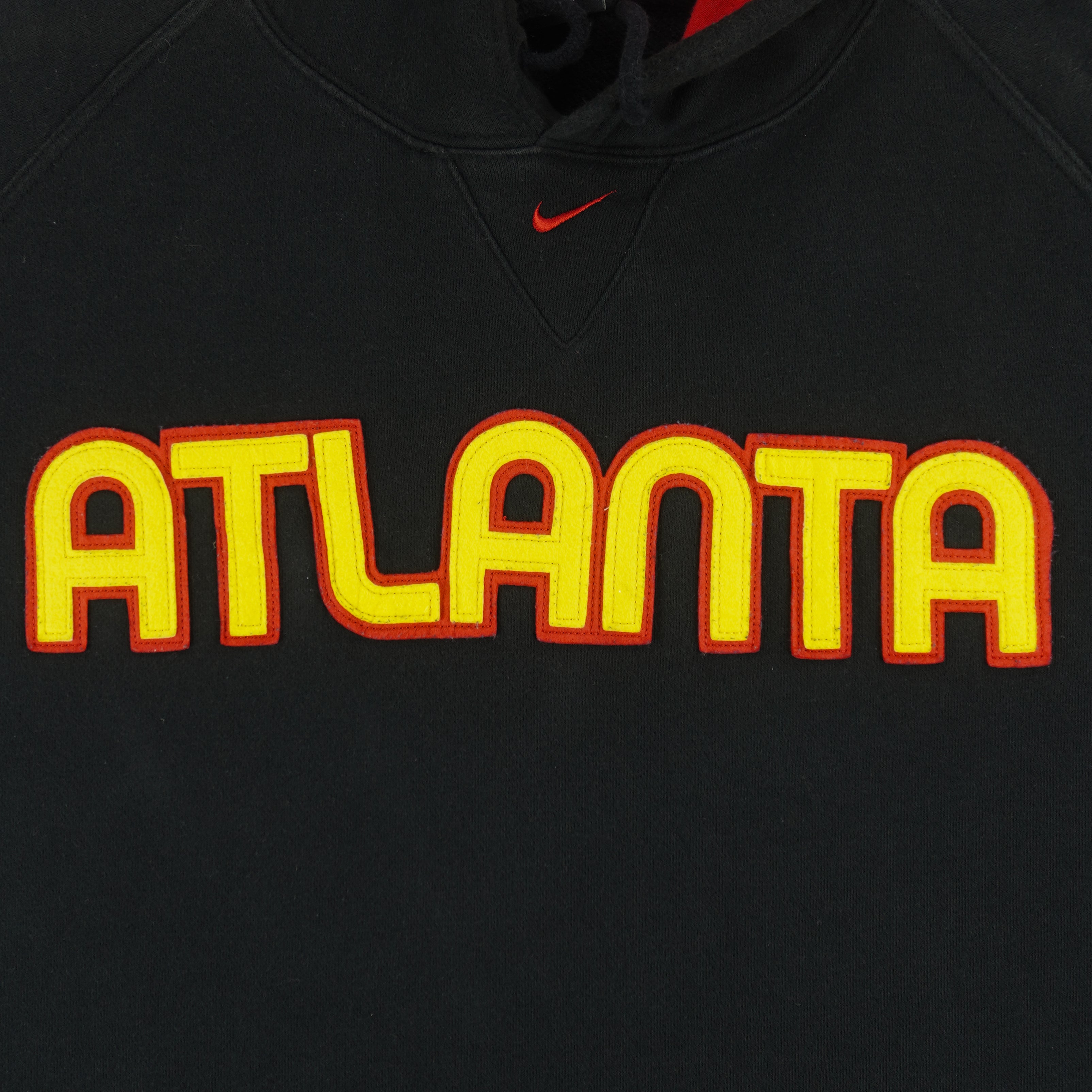 Nike - NBA Atlanta Hawks Hooded Sweatshirt 1990s XX-Large Vintage Retro Basketball