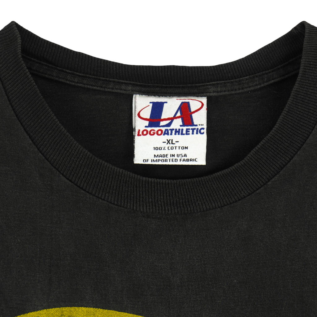 NFL (Logo Athletic) - Pittsburgh Steelers Shark Tooth T-Shirt 1994 X-Large Vintage Retro Football