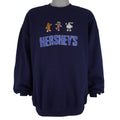 Vintage (Jerzees) - Hershey Chocolate Crew Neck Sweatshirt 2000s XX-Large Vintage Retro