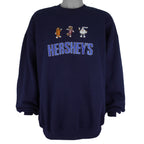 Vintage (Jerzees) - Hershey Chocolate Crew Neck Sweatshirt 2000s XX-Large Vintage Retro