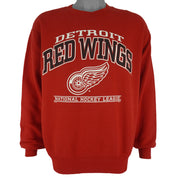 NHL (Lee) - Detroit Red Wings Sweatshirt 1990s Medium Vintage Retro Hockey