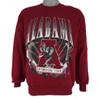 NCAA - Alabama Crimson Tide Big Logo Sweatshirt 1990s Medium Vintage Retro