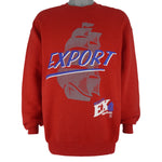 Vintage - Molson Export Canadian Beer Crew Neck Sweatshirt 1990s X-Large Vintage Retro