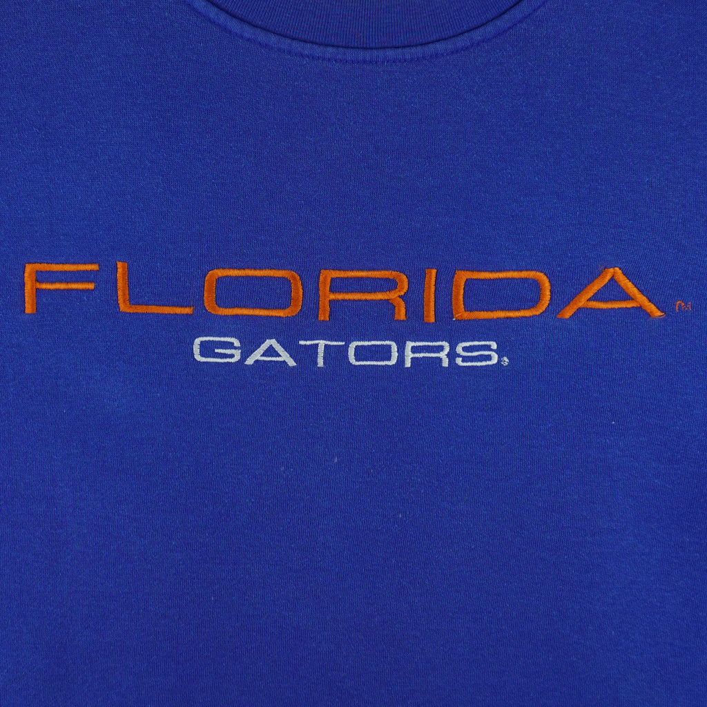 NCAA (Soffe) - Florida Gators Embroidered Crew Neck Sweatshirt 1990s X-Large Vintage Retro