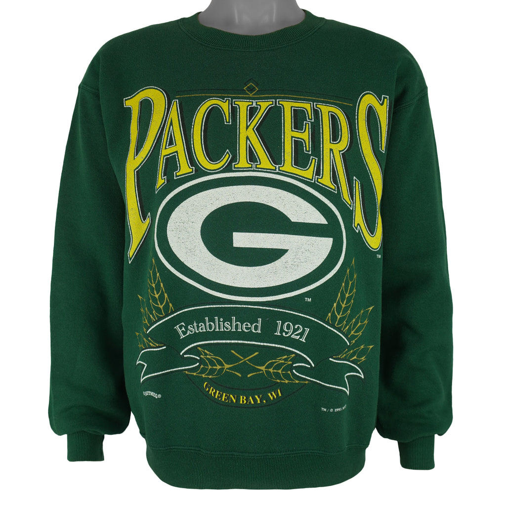 Nflshop Green Bay Packers Crewneck Men's Green Bay Packers Starter