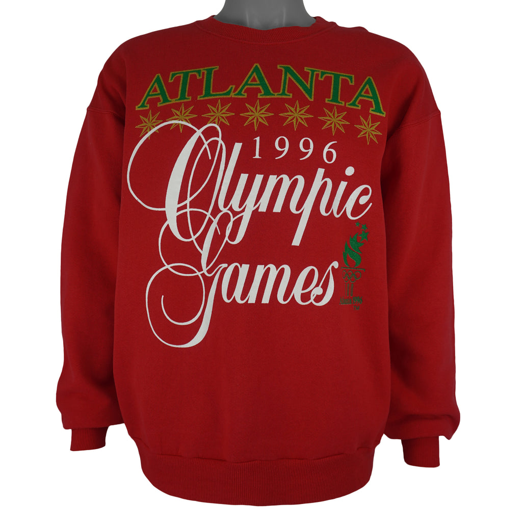 Vintage (Hanes) - Olympic Games Atlanta Sweatshirt 1994 Large Vintage Retro