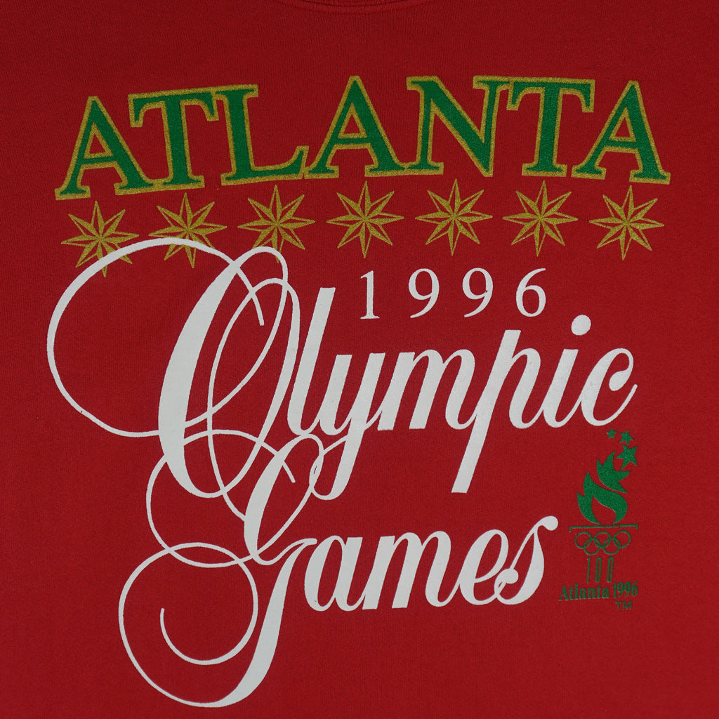 Vintage (Hanes) - Olympic Games Atlanta Sweatshirt 1994 Large Vintage Retro