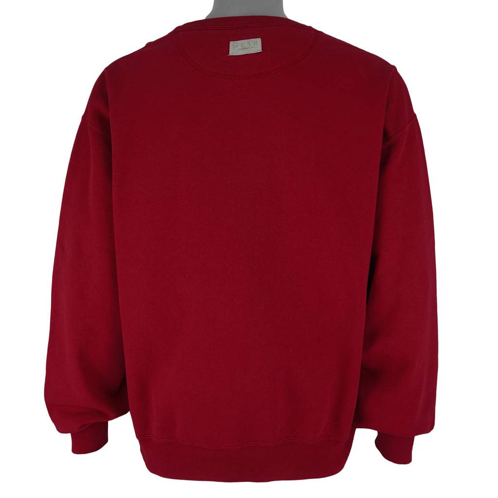 NCAA (Gear) - Utah Utes Football Crew Neck Sweatshirt 1990s Small Vintage Retro
