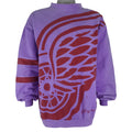 NHL (The game) - Detroit Red Wings All Over Print Sweatshirt 1994 Large Vintage Retro Hockey