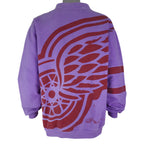 NHL (The game) - Detroit Red Wings All Over Print Sweatshirt 1994 Large Vintage Retro Hockey