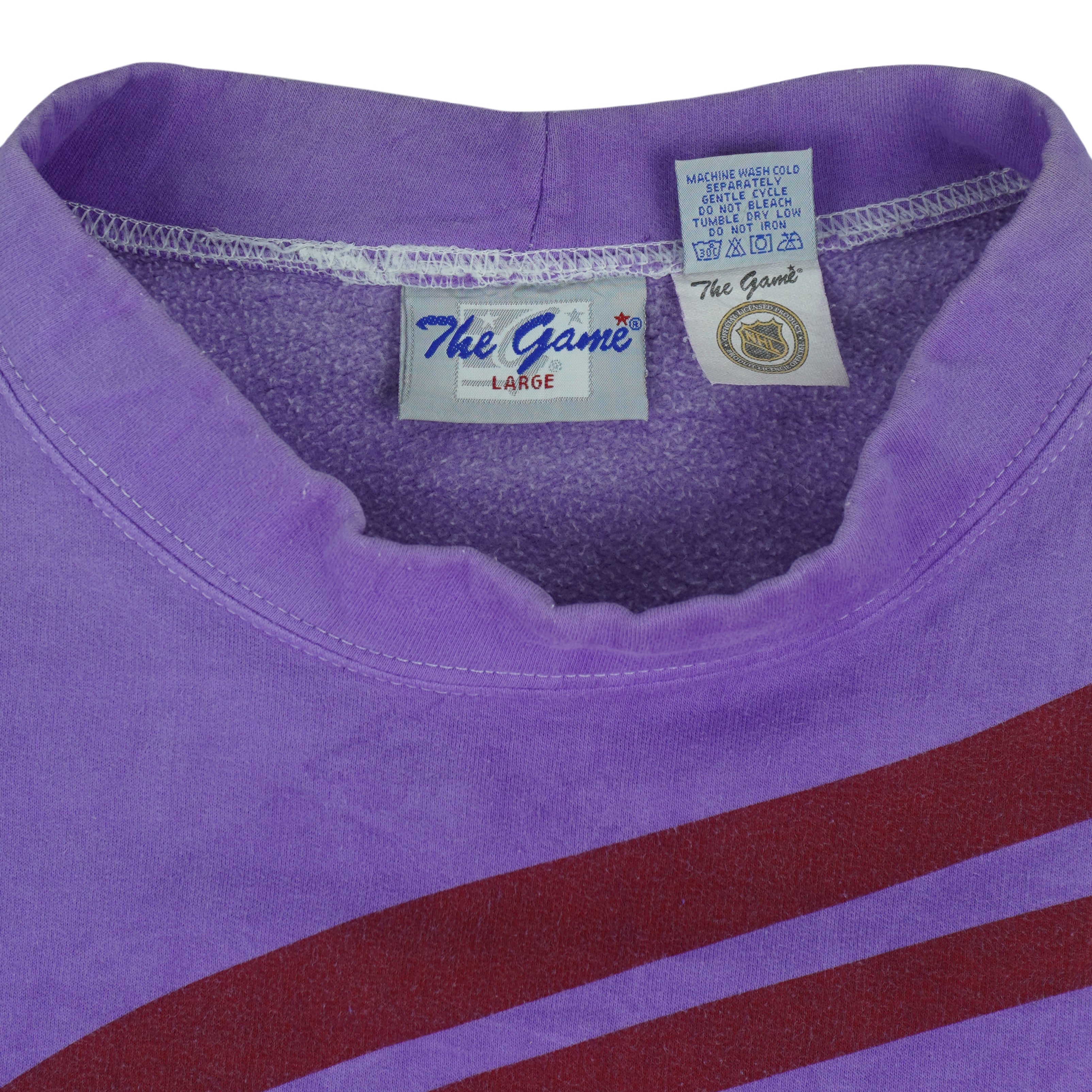 NHL (The game) - Detroit Red Wings All Over Print Sweatshirt 1994 Large Vintage Retro Hockey