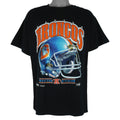 NFL (Salem) - Denver Broncos Helmet T-Shirt 1992 X-Large Vintage Retro Football