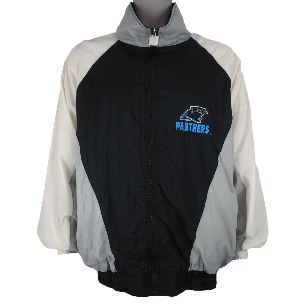 NFL (Logo 7) - Carolina Panthers Windbreaker 1996 X-Large Vintage Retro Football