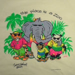 Vintage - This Place Is a Zoo Spell-Out Crew Neck Sweatshirt 1989 Large Vintage Retro
