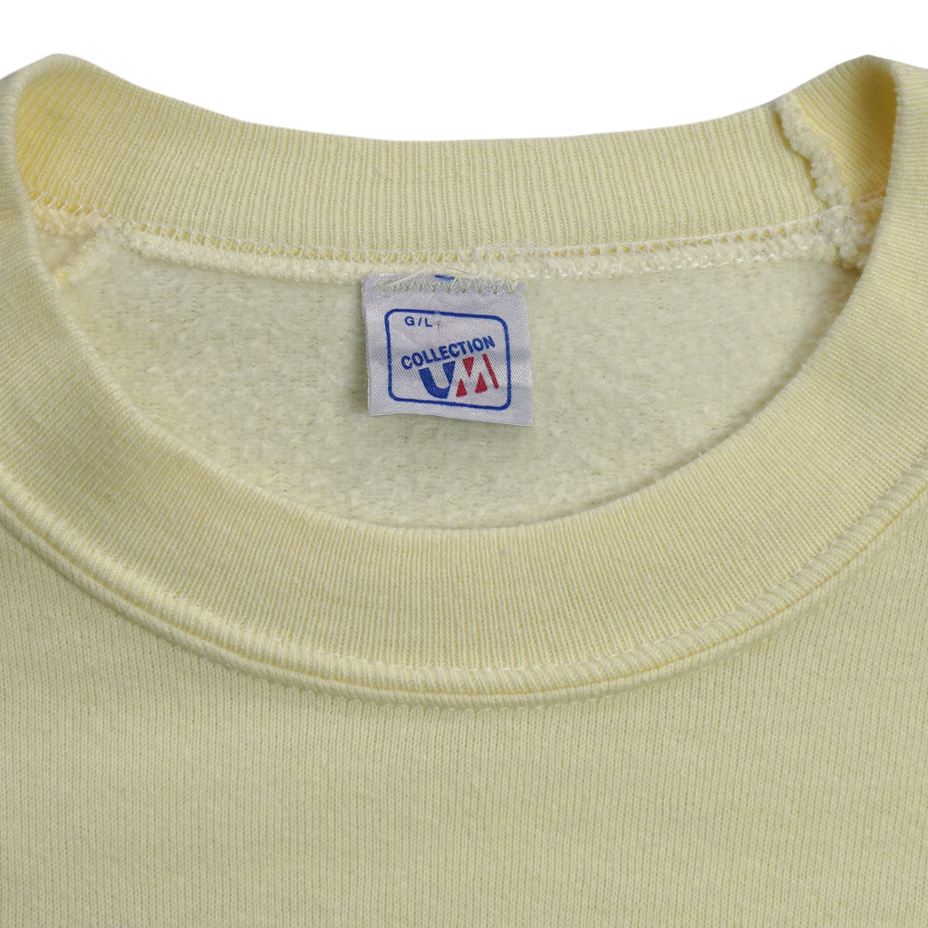 Vintage - This Place Is a Zoo Spell-Out Crew Neck Sweatshirt 1989 Large Vintage Retro