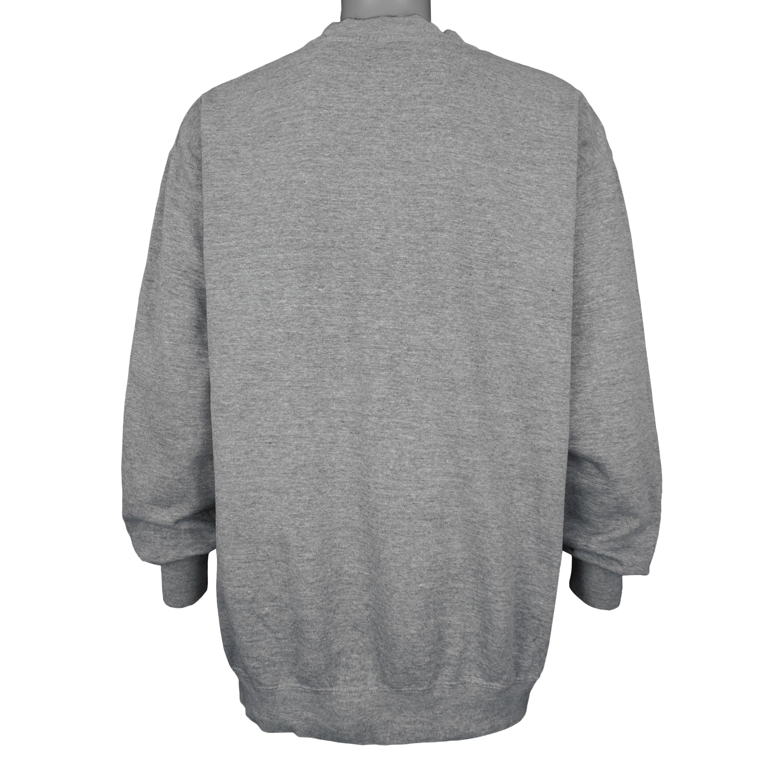 NHL (CSA) - Grey Minnesota Wild Embroidered Sweatshirt 1990s X-Large Vintage Retro Hockey