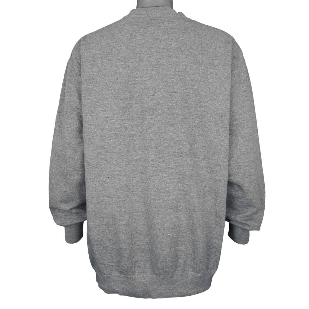 NHL (CSA) - Grey Minnesota Wild Embroidered Sweatshirt 1990s X-Large Vintage Retro Hockey