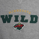 NHL (CSA) - Grey Minnesota Wild Embroidered Sweatshirt 1990s X-Large Vintage Retro Hockey