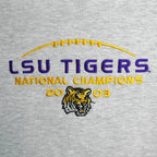 NCAA (Jerzees) - LSU Tigers Champions Crew Neck Sweatshirt 2003 Large Vintage Retro