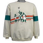 Vintage (Great American) - All Star Basketball Crew Neck Sweatshirt 1990s Large Vintage Retro