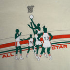 Vintage (Great American) - All Star Basketball Crew Neck Sweatshirt 1990s Large Vintage Retro