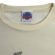 Vintage (Great American) - All Star Basketball Crew Neck Sweatshirt 1990s Large Vintage Retro