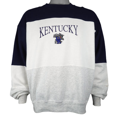 NCAA (TSI) - Kentucky Wildcats Embroidered Sweatshirt 1990s X-Large