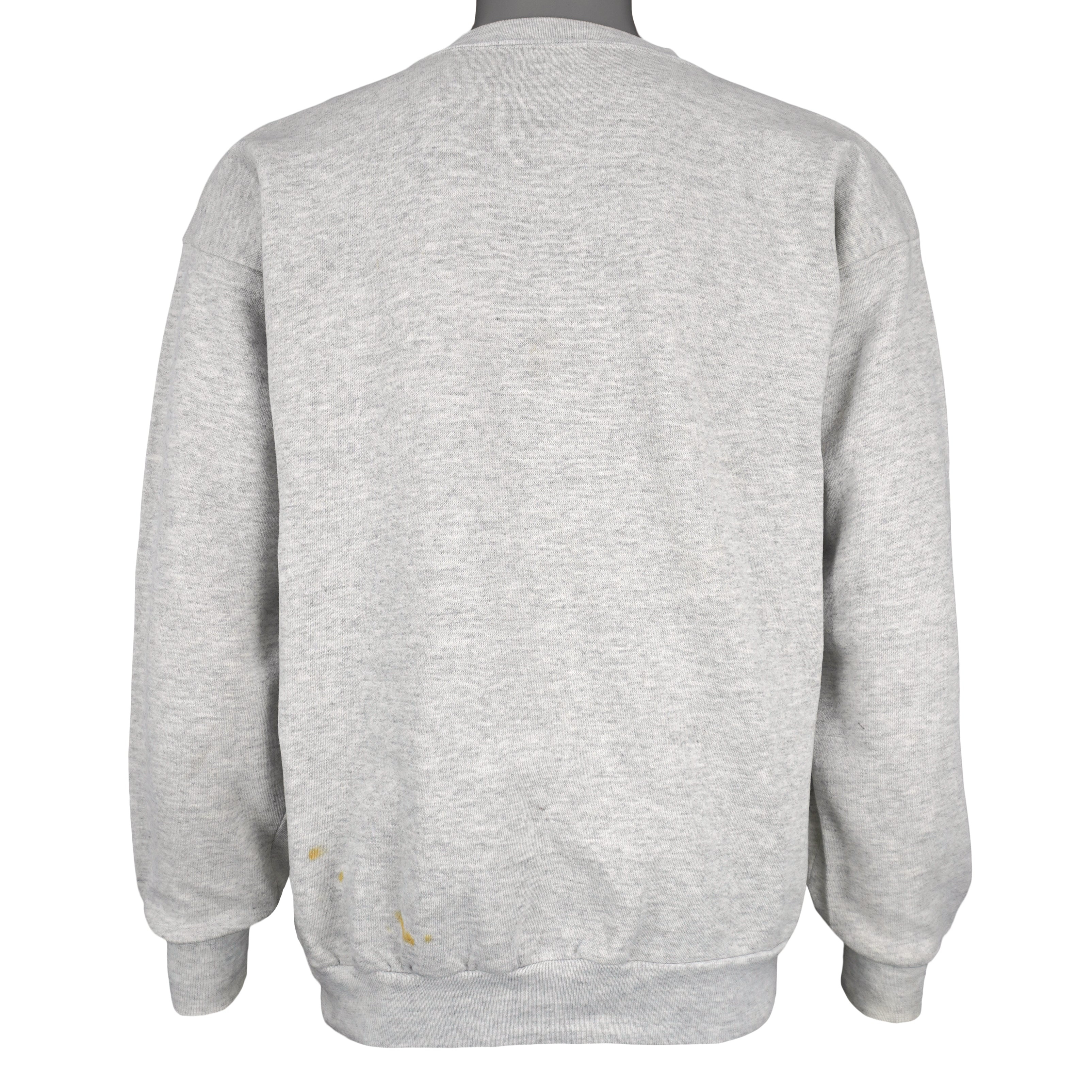 NCAA (Tultex) - Arkansas Razorbacks Hogs Spell-Out Sweatshirt 1990s X-Large Vintage Retro