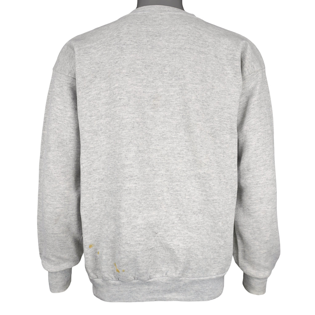 NCAA (Tultex) - Arkansas Razorbacks Hogs Spell-Out Sweatshirt 1990s X-Large Vintage Retro