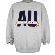 NCAA (Russell Athletic) - Auburn Tigers Embroidered Sweatshirt 1990s X-Large Vintage Retro