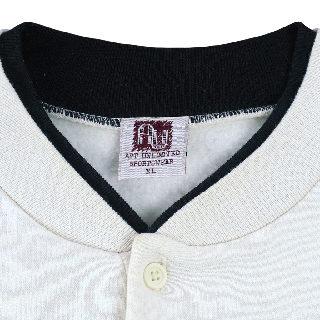 Vintage (AU) - Southwestern Geometric Button-Up Sweatshirt 1992 X-Large Vintage Retro