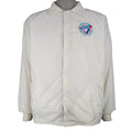 MLB (Athletics Softwear) - Toronto Blue Jays Button Up Jacket 1990s Medium Vintage Retro Baseball
