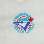 MLB (Athletics Softwear) - Toronto Blue Jays Button Up Jacket 1990s Medium Vintage Retro Baseball