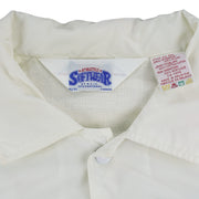 MLB (Athletics Softwear) - Toronto Blue Jays Button Up Jacket 1990s Medium Vintage Retro Baseball