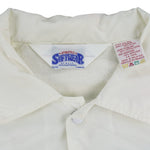 MLB (Athletics Softwear) - Toronto Blue Jays Button Up Jacket 1990s Medium Vintage Retro Baseball