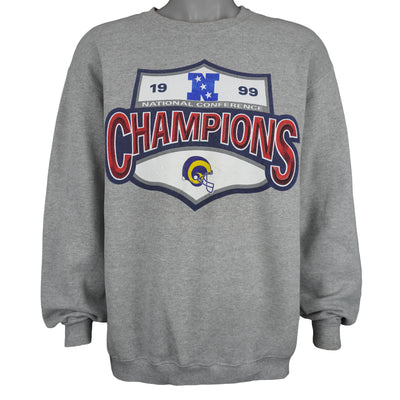 NFL (SPL) - St. Louis Rams Champions Crew Neck Sweatshirt 1999 X-Large