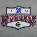 NFL (SPL) - St. Louis Rams Champions Crew Neck Sweatshirt 1999 X-Large Vintage Retro Football