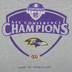 Nike - NFL Baltimore Ravens, Super Bowl XXXV Champions Crew Neck Sweatshirt 1990s Medium Vintage Retro Football