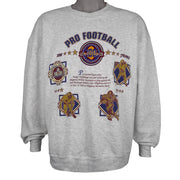 Vintage (Home Team) - 100 Years Pro Football Hall of Fame Sweatshirt 1992 X-Large Vintage Retro