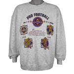 Vintage (Home Team) - 100 Years Pro Football Hall of Fame Sweatshirt 1992 X-Large Vintage Retro