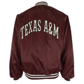 NCAA (Locker Line) - Texas A&M Aggies Bomber Jacket 1990s Large Vintage Retro