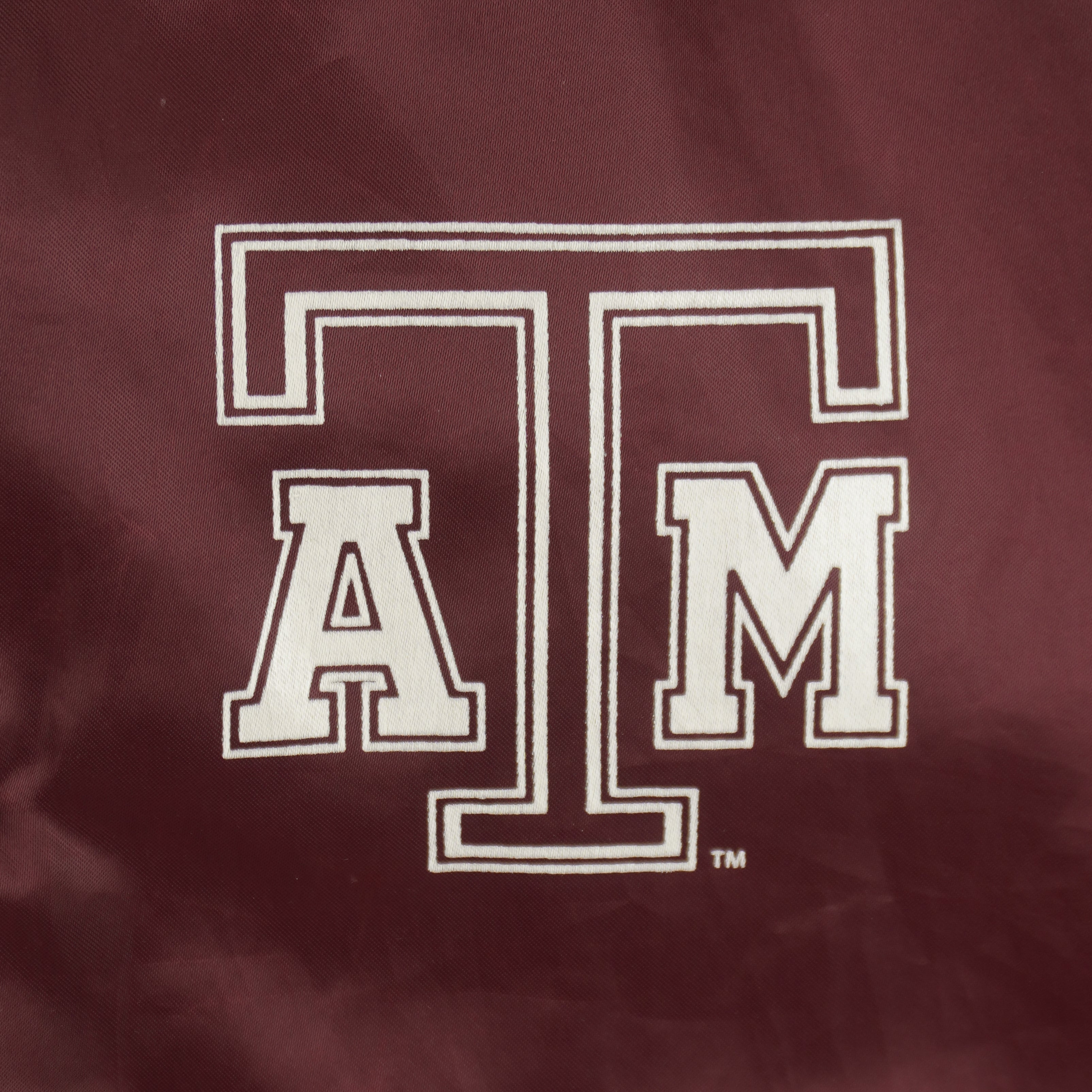 NCAA (Locker Line) - Texas A&M Aggies Bomber Jacket 1990s Large Vintage Retro