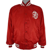 NCAA (Pride-Maker) - Georgia Bulldogs Satin Jacket 1990s Large Vintage Retro